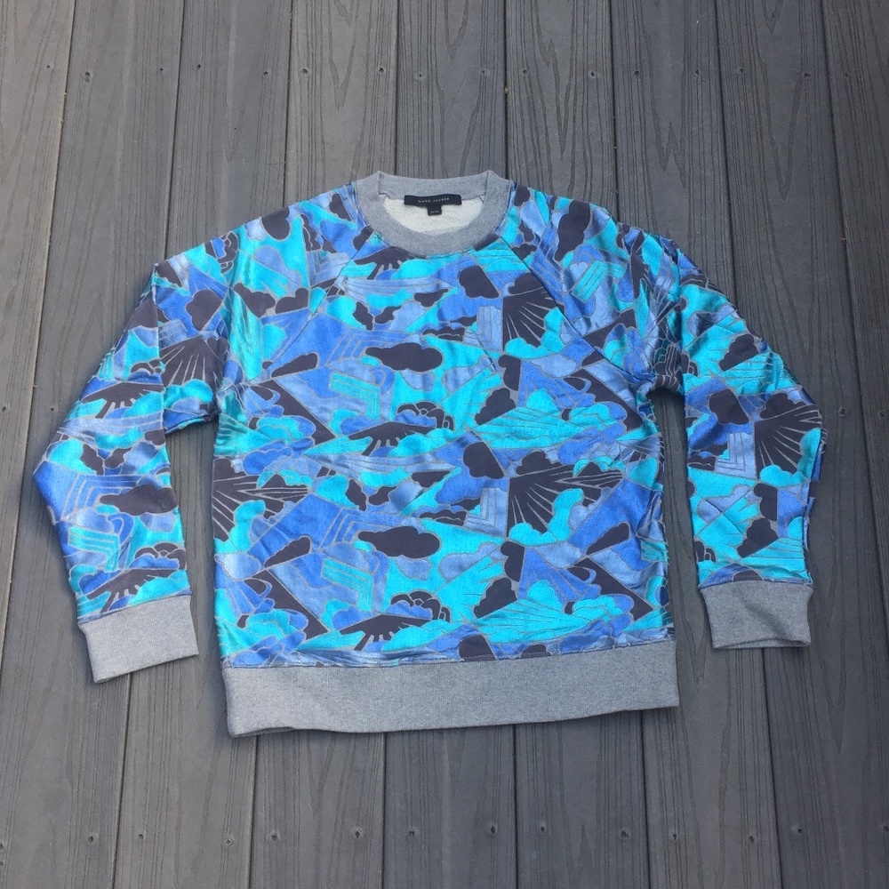 Marc Jacobs Cloudy Raglan Sweatshirt
